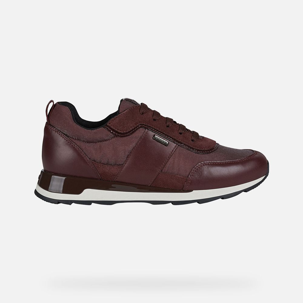 Tenis Geox Senhora Bordeaux - New Aneko B Abx - YZQFJ6950